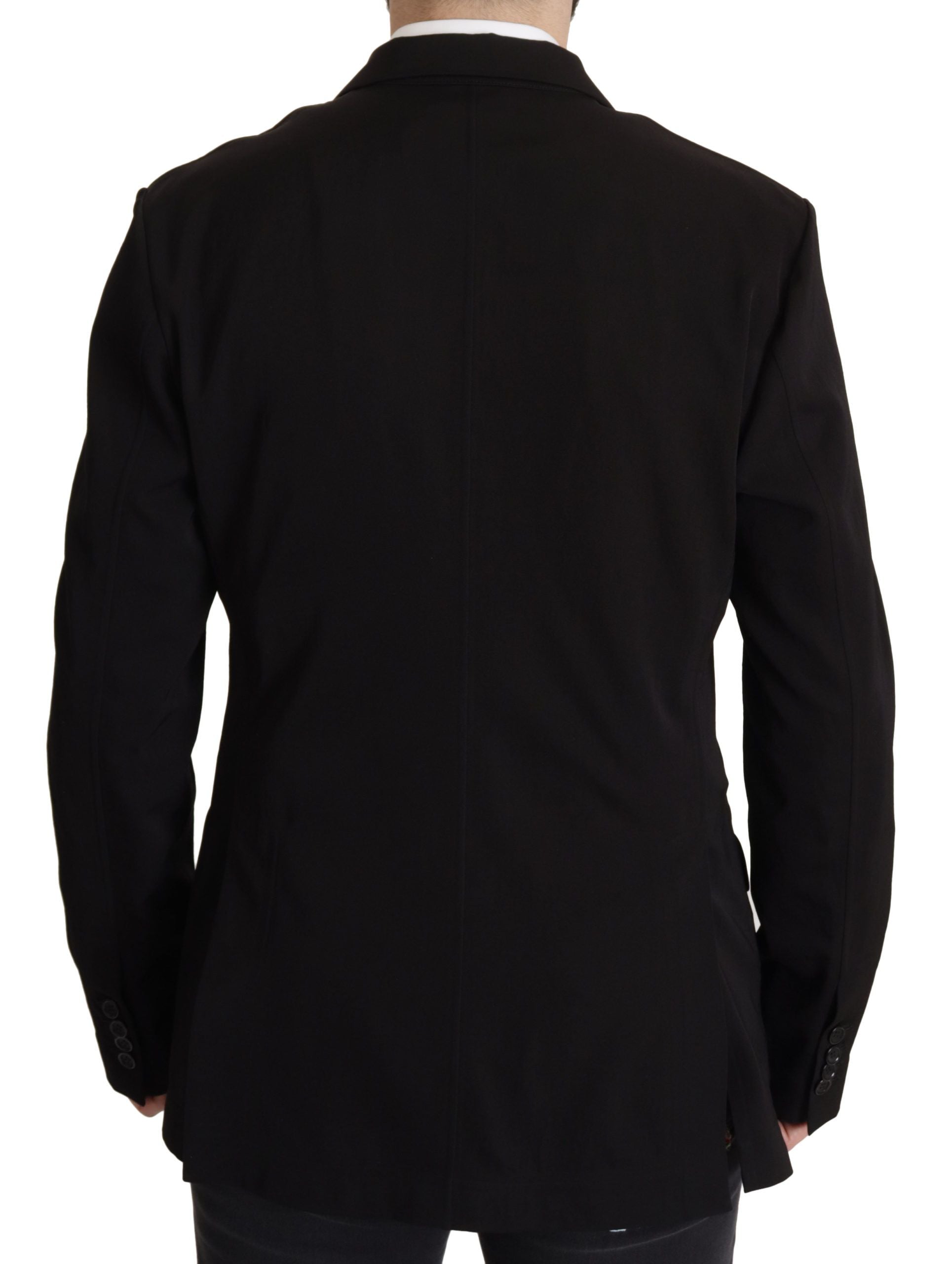 Dolce &amp; Gabbana Elegante einreihige Jacke aus Schurwolle