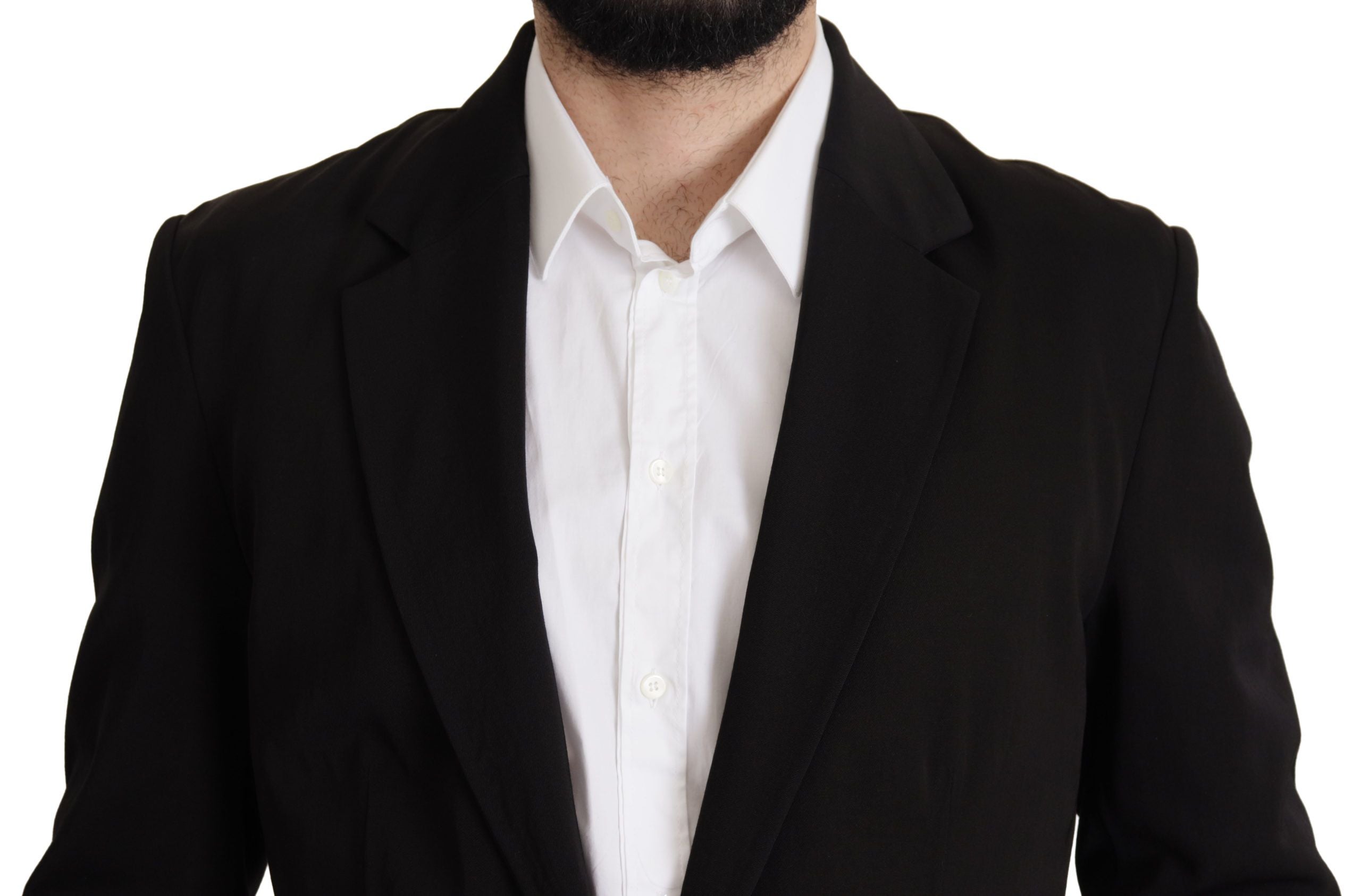 Dolce &amp; Gabbana Elegante einreihige Jacke aus Schurwolle