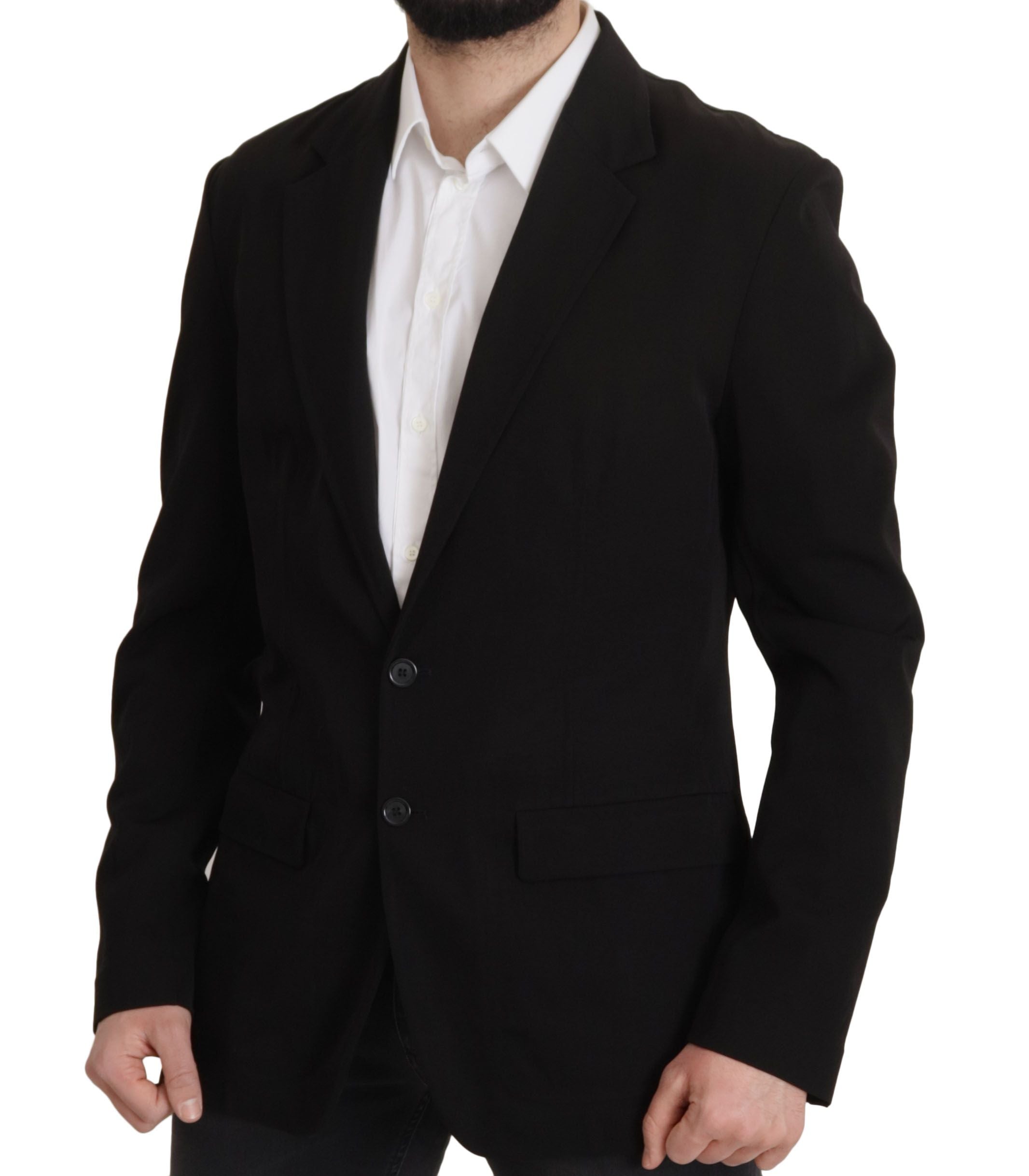 Dolce &amp; Gabbana Elegante einreihige Jacke aus Schurwolle