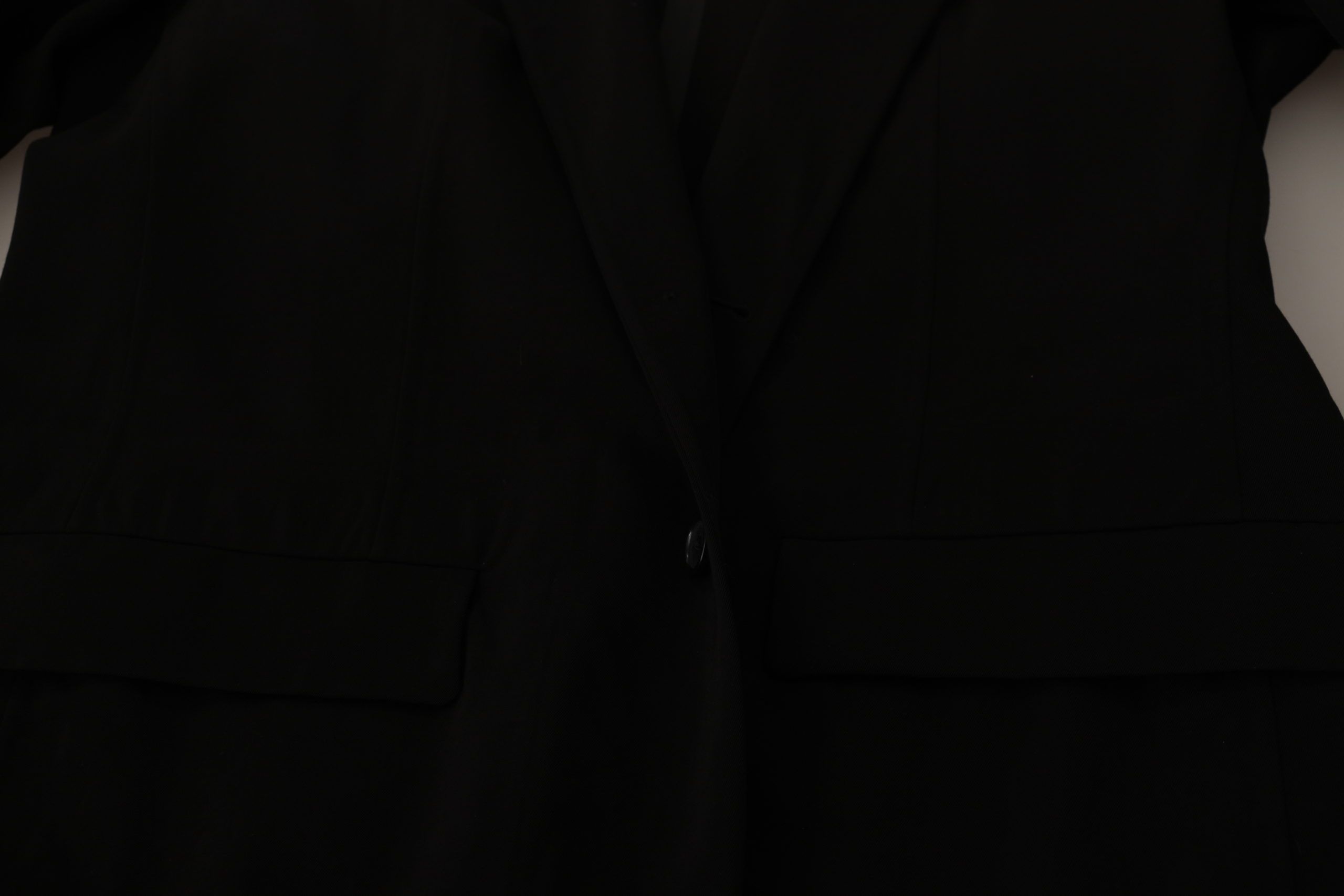 Dolce &amp; Gabbana Elegante einreihige Jacke aus Schurwolle