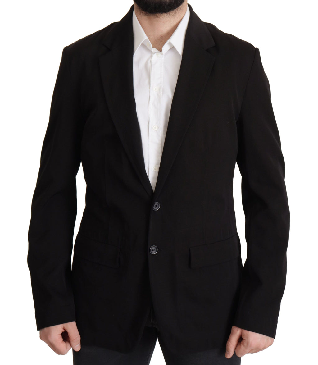 Dolce &amp; Gabbana Elegante einreihige Jacke aus Schurwolle