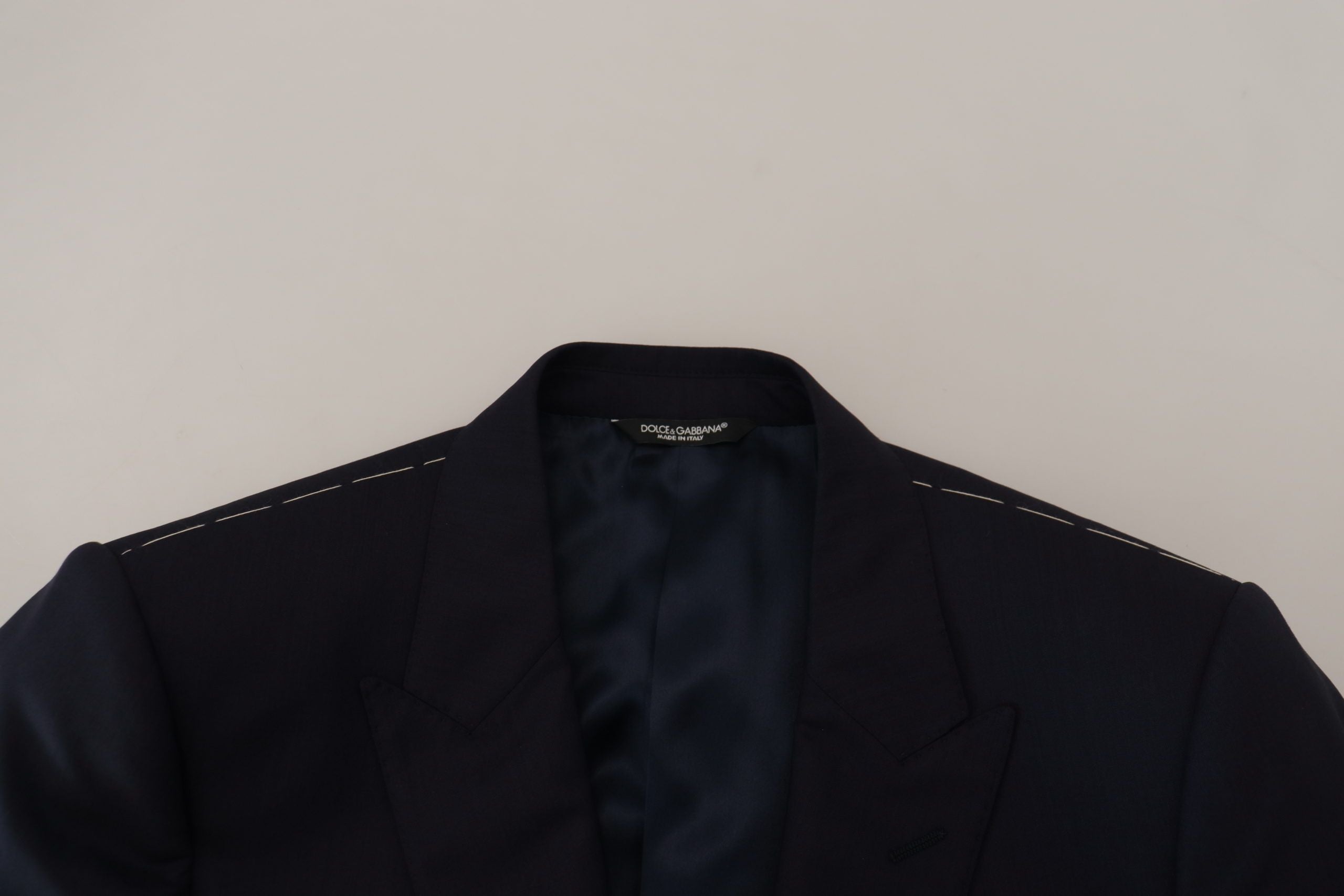 Dolce &amp; Gabbana Eleganter einreihiger Blazer aus Wolle und Seide