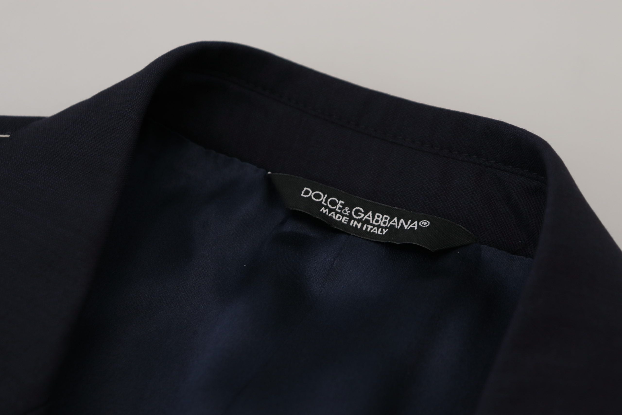 Dolce &amp; Gabbana Eleganter einreihiger Blazer aus Wolle und Seide
