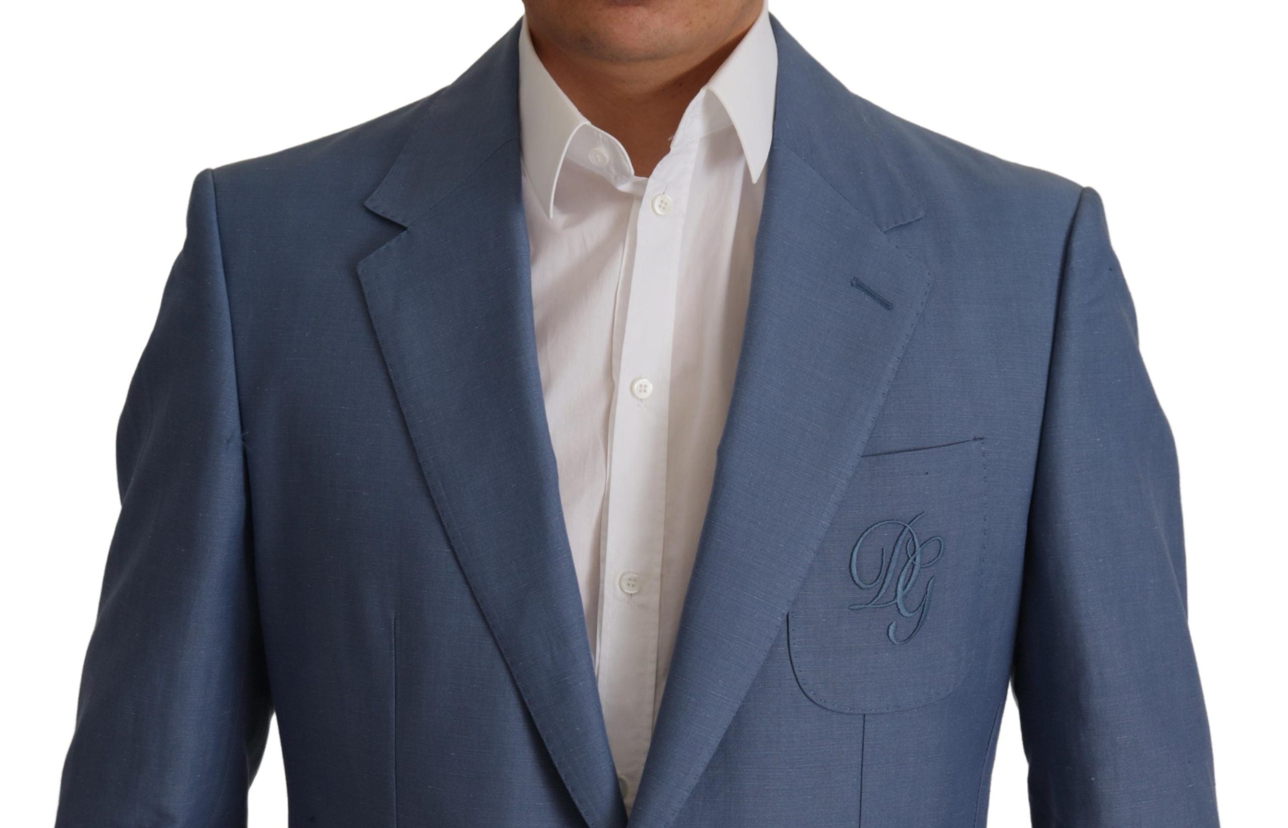 Dolce &amp; Gabbana Elegante einreihige Leinenjacke