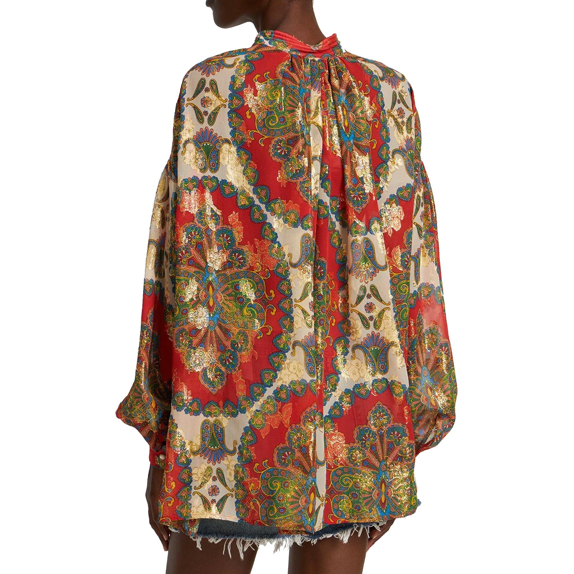 Etro Silk Printed Shirt