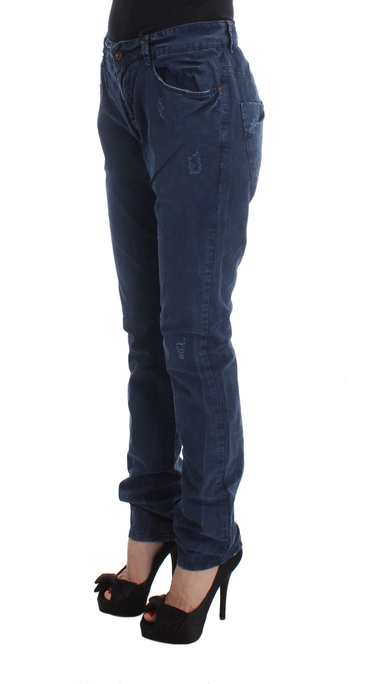 Costume National Chic Jeans in normaler Passform in Blau