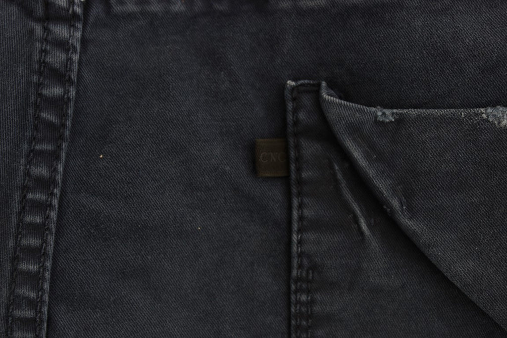 Costume National Chic Jeans in normaler Passform in Blau