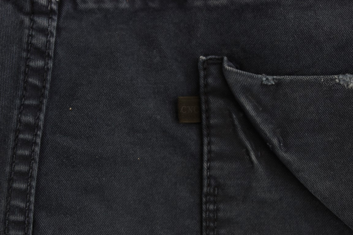 Costume National Chic Jeans in normaler Passform in Blau