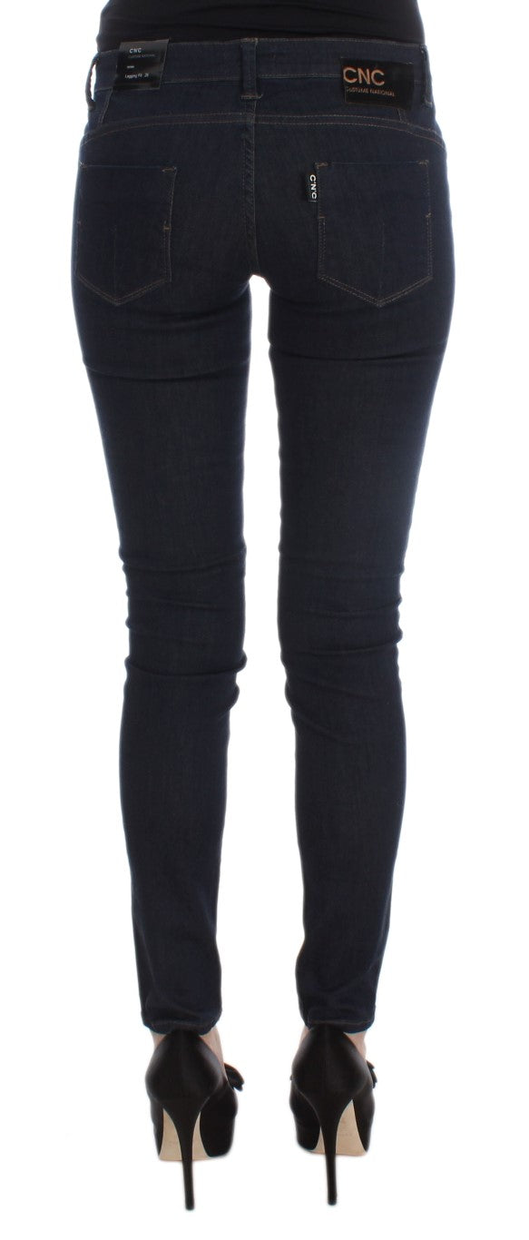 Costume National Sleek Slim Fit Designer-Jeans