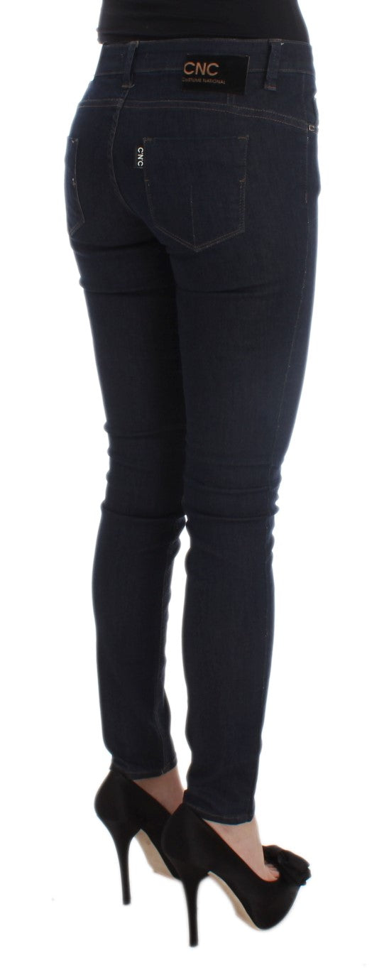 Costume National Sleek Slim Fit Designer-Jeans