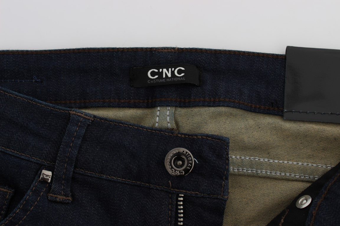 Costume National Sleek Slim Fit Designer-Jeans