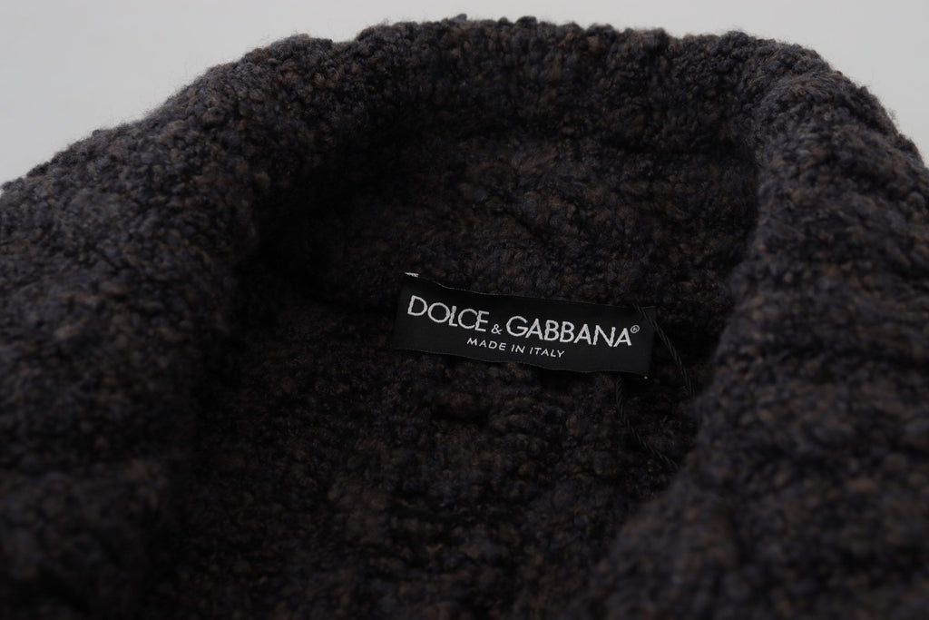 Dolce &amp; Gabbana Eleganter zweireihiger Woll-Kaschmir-Mantel