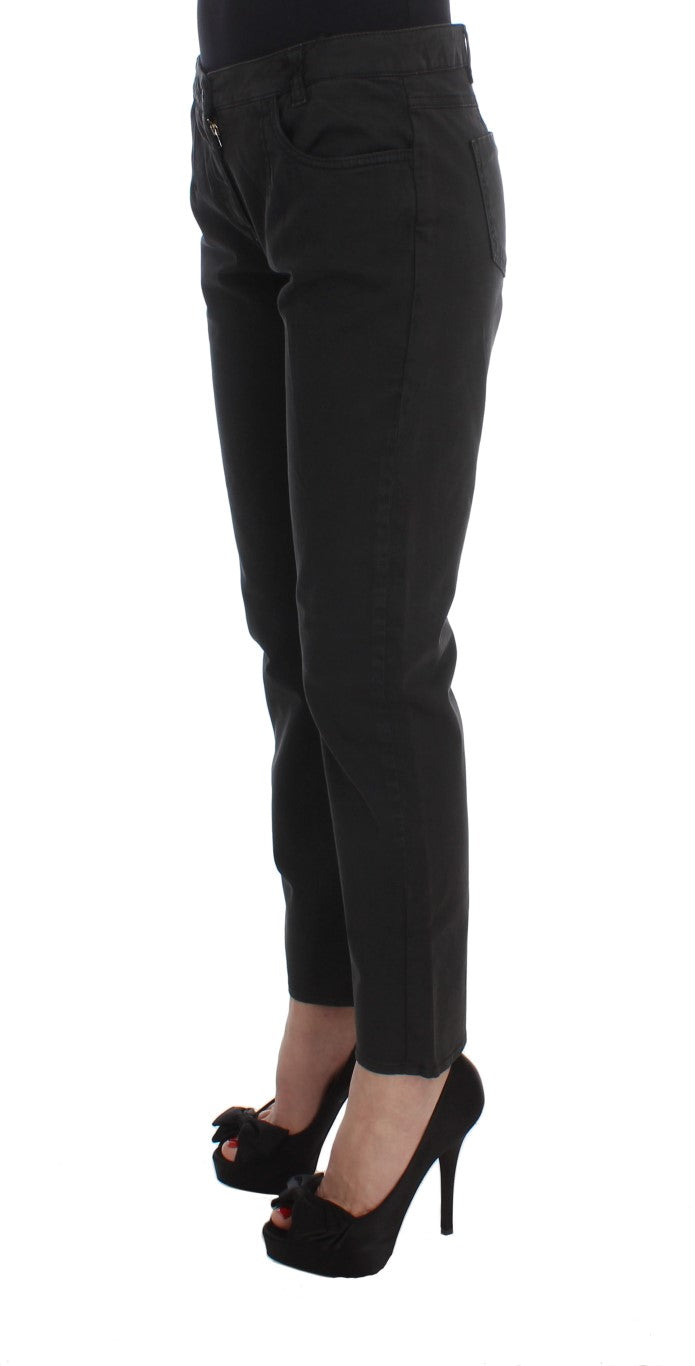Costume National Chic Jeans in normaler Passform, Schwarz
