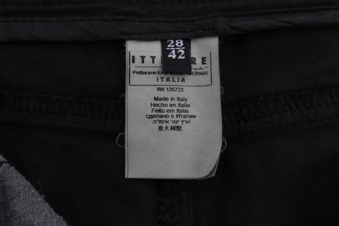 Costume National Chic Jeans in normaler Passform, Schwarz