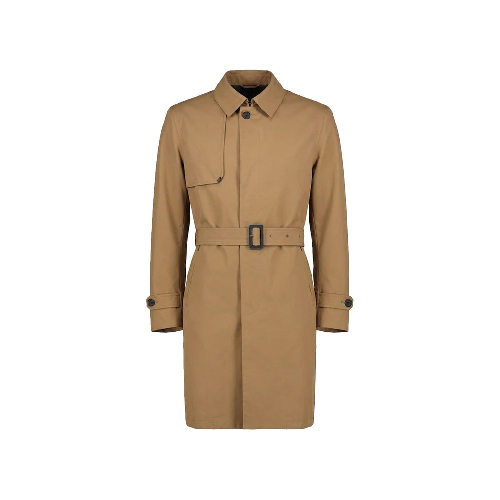 Herno Belted Single-Breasted Coat – Siebentaschen