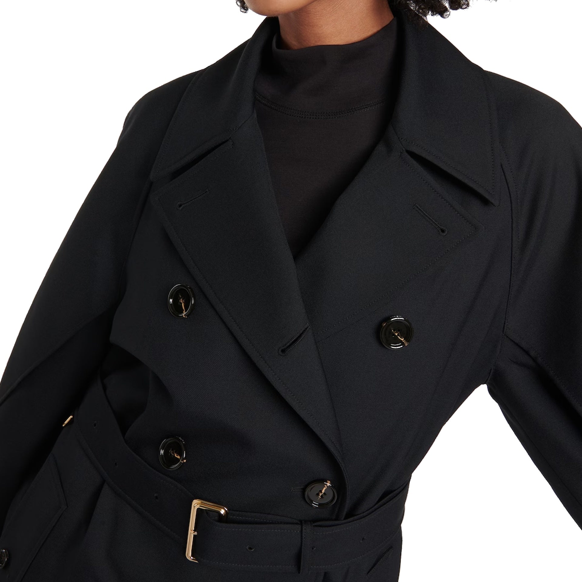 Burberry Blend Wool Trench Coat