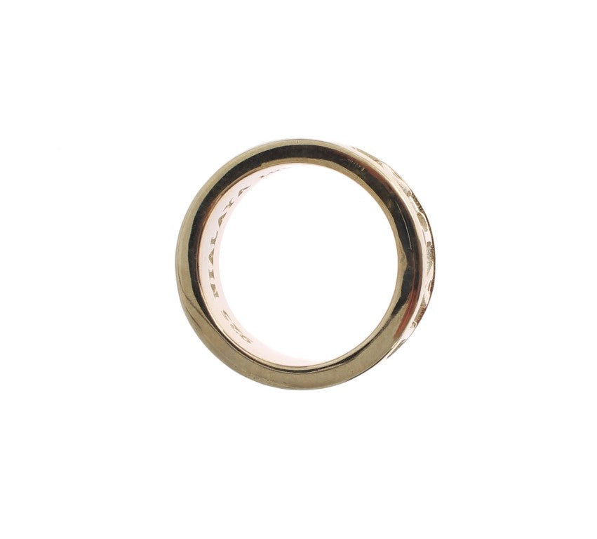 Nialaya Silver Splendor Sterling Ring für Herren
