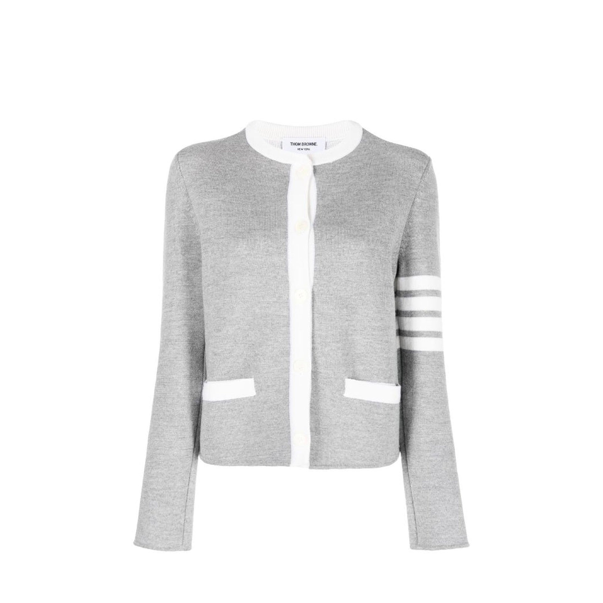 Thom Browne 4- Bar Wool Cardigan – Siebentaschen