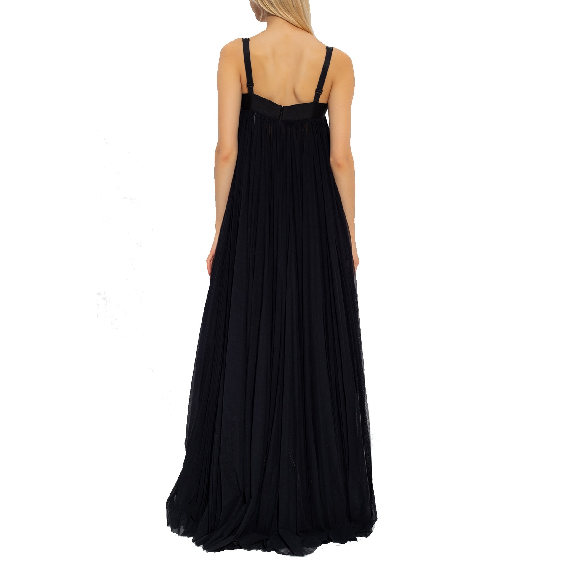 Dolce & Gabbana Maxi Pleated Dress – Siebentaschen
