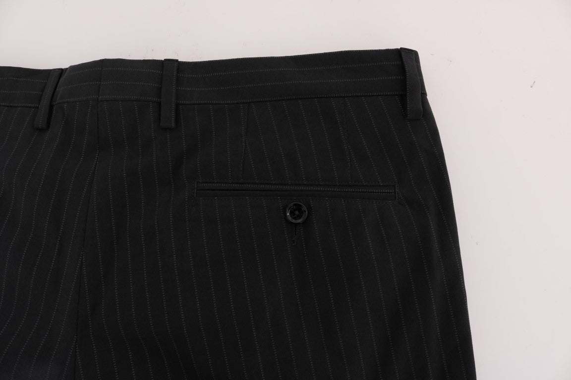 Dolce &amp; Gabbana – Elegante, gestreifte Anzughose mit gerader Passform