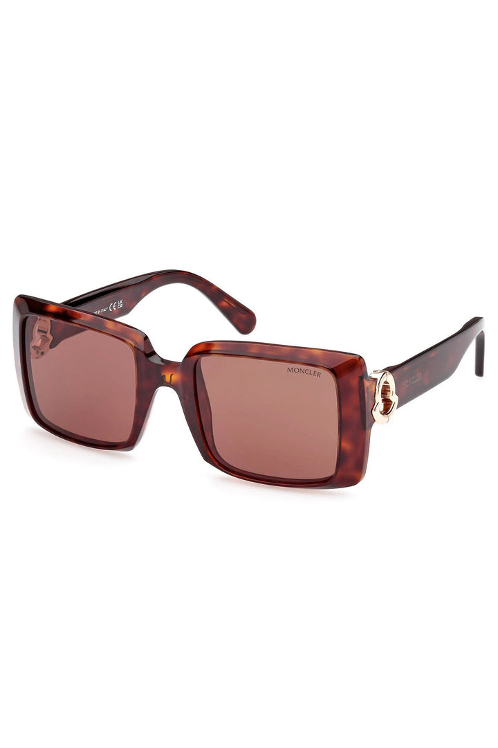 MONCLER WOMEN&#39;S SUNGLASSES BROWN