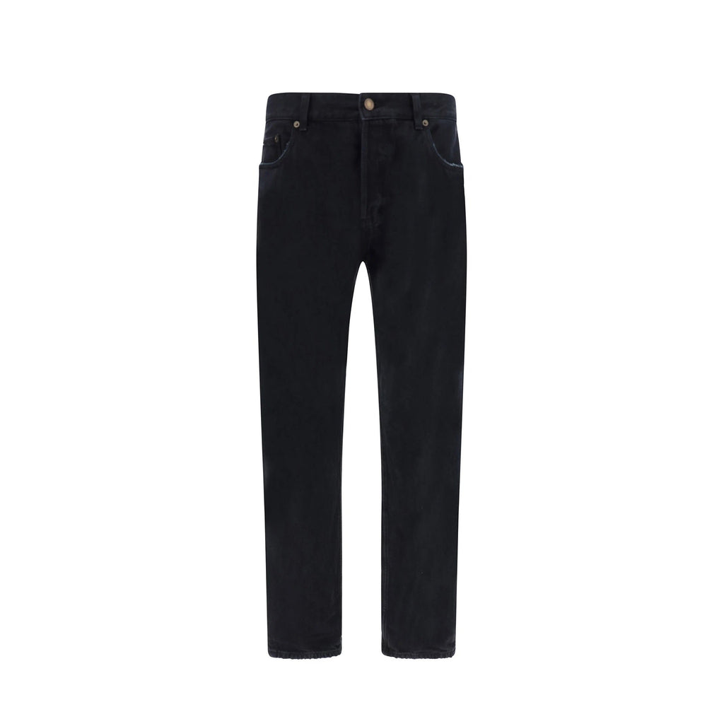Saint Laurent Relaxed Straight Jeans – Siebentaschen