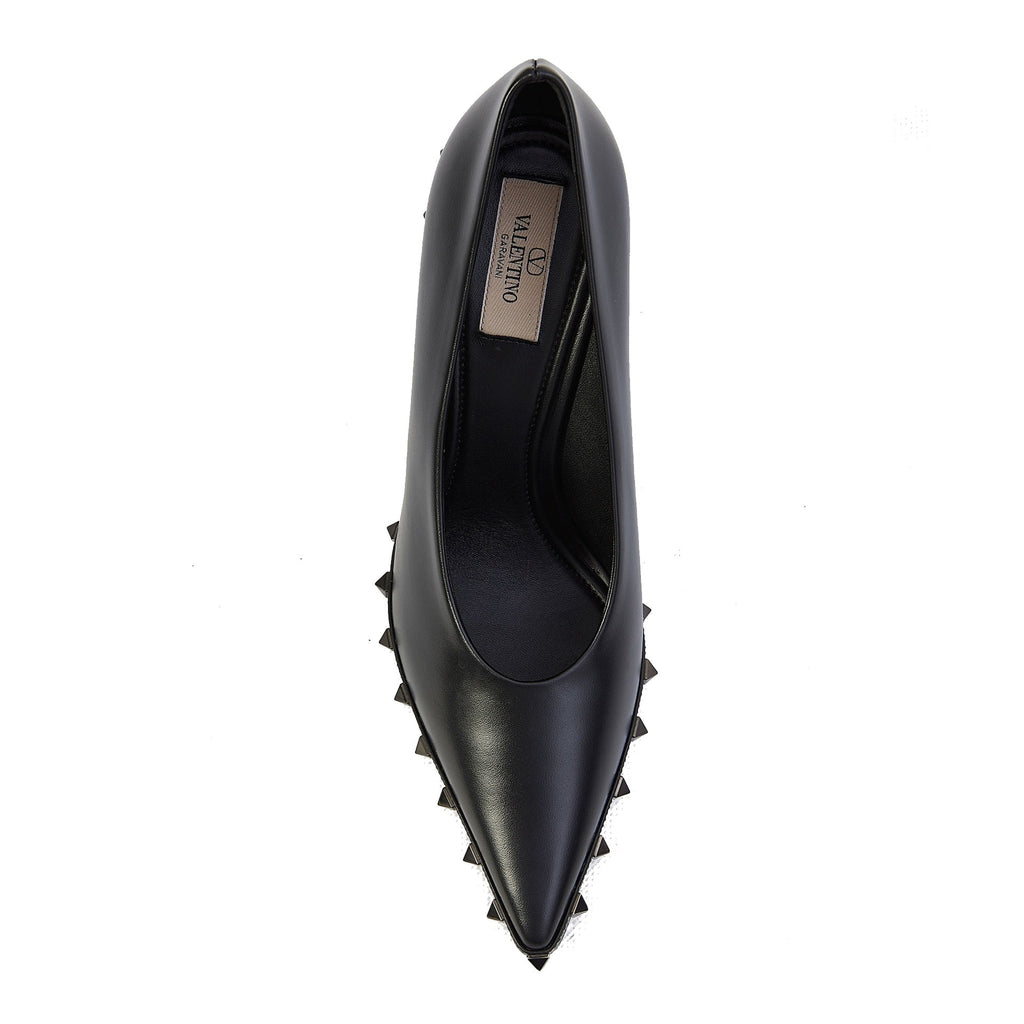 Valentino Garavani Rockstud Leather Pumps - WOMEN SHOES - VALENTINO GARAVANI - Tluxy New