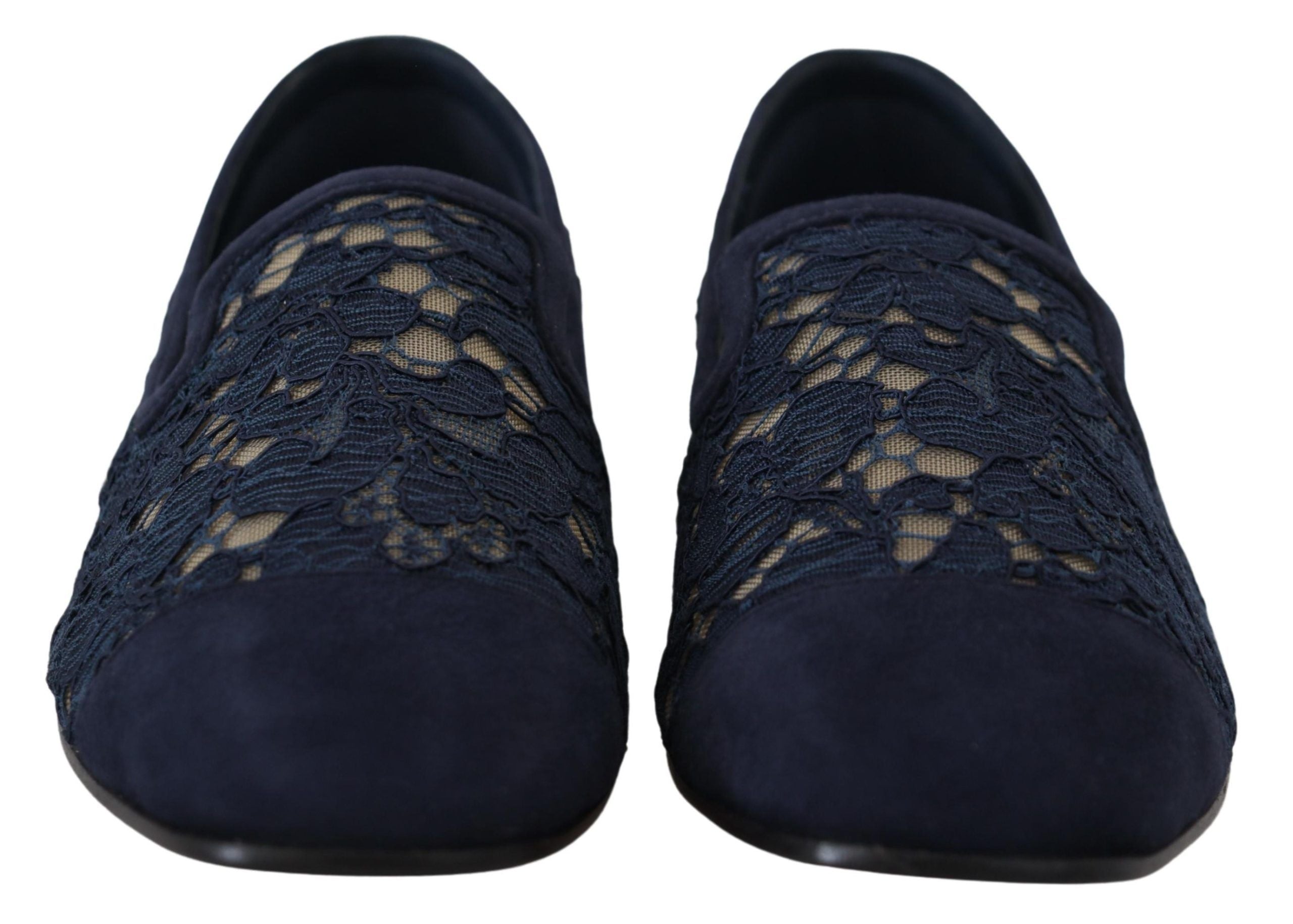 Dolce &amp; Gabbana Elegante blaue Loafer Flats - Sommer-Chic