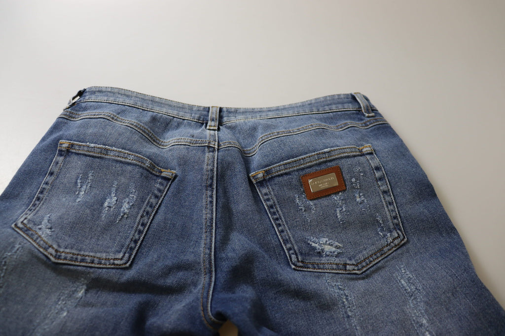 Dolce &amp; Gabbana Schicke Skinny-Jeans mit niedriger Taille