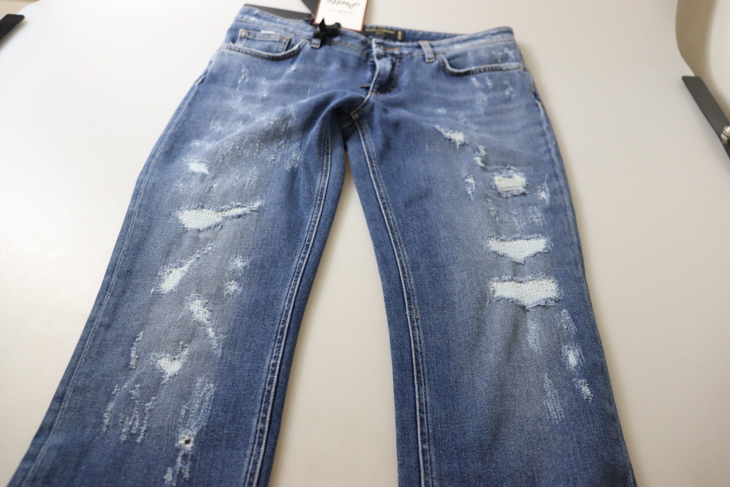 Dolce &amp; Gabbana Schicke Skinny-Jeans mit niedriger Taille