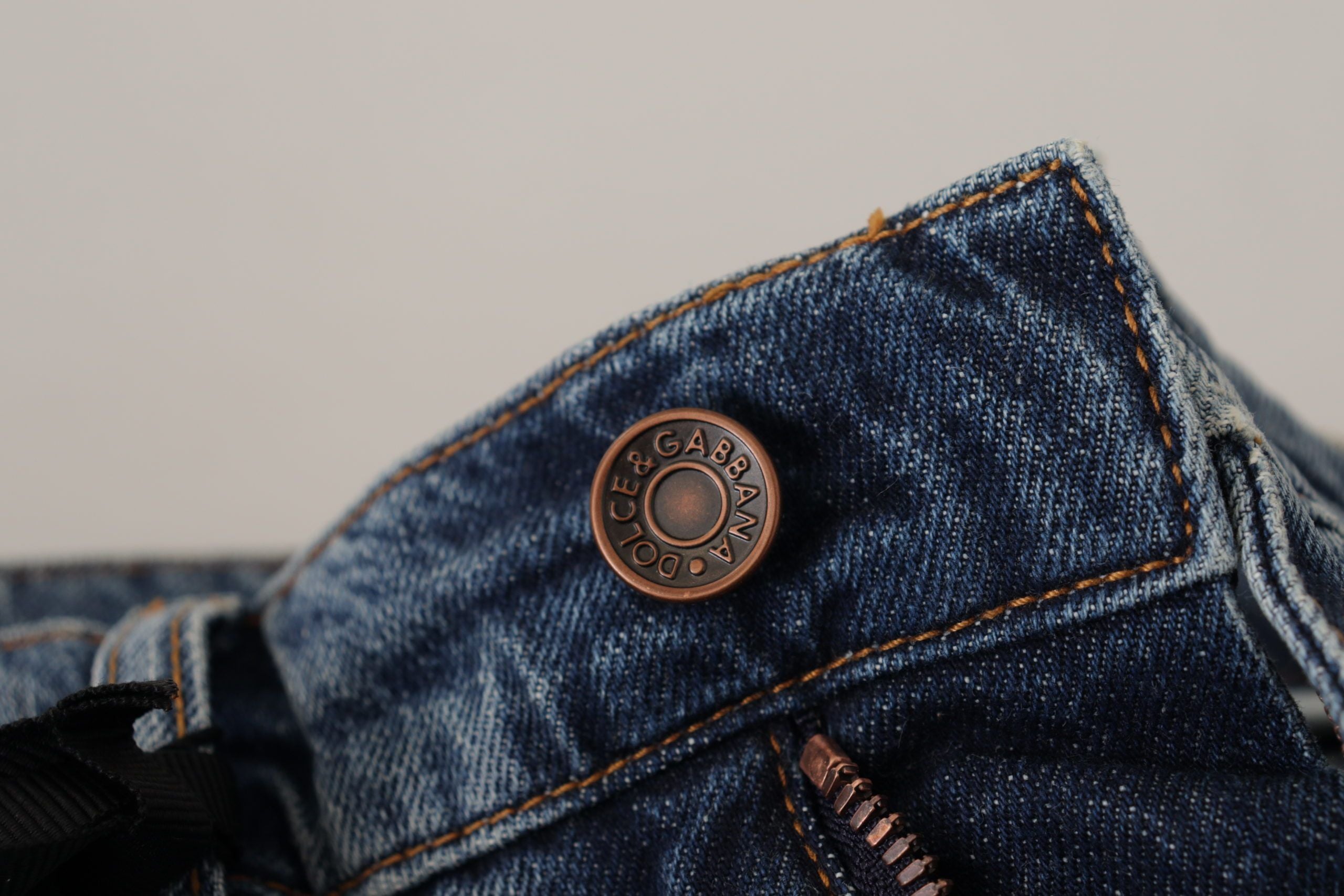 Dolce &amp; Gabbana – Schicke Boyfriend-Jeans mit mittlerer Taille