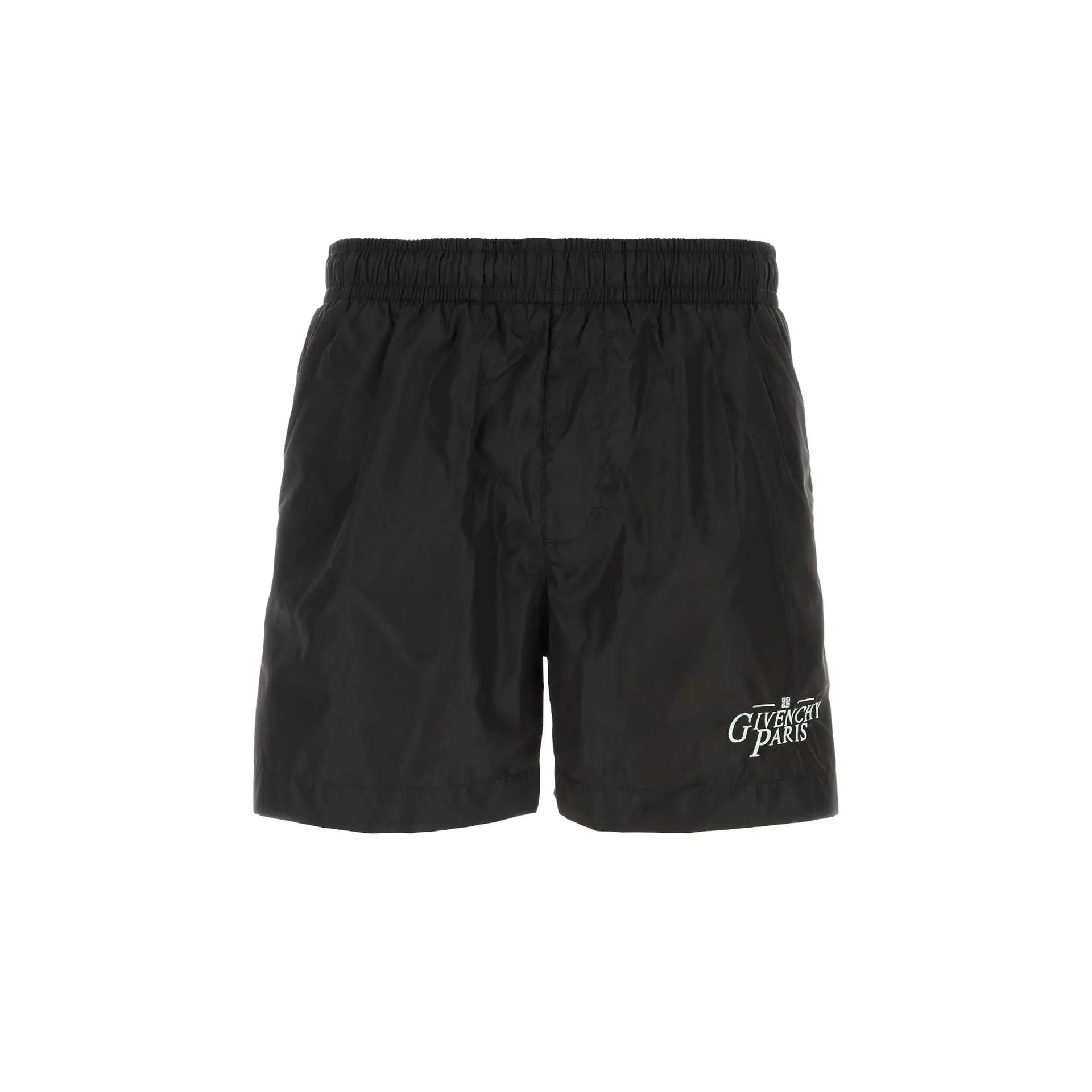 Givenchy Logo-Embroidered Swim Shorts