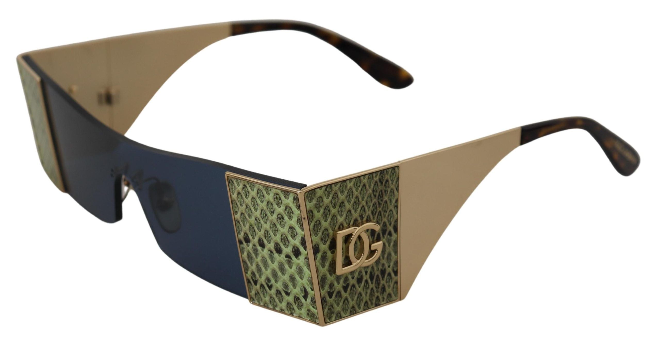 Dolce &amp; Gabbana – Elegante Brillen in Metallic-Farbtönen