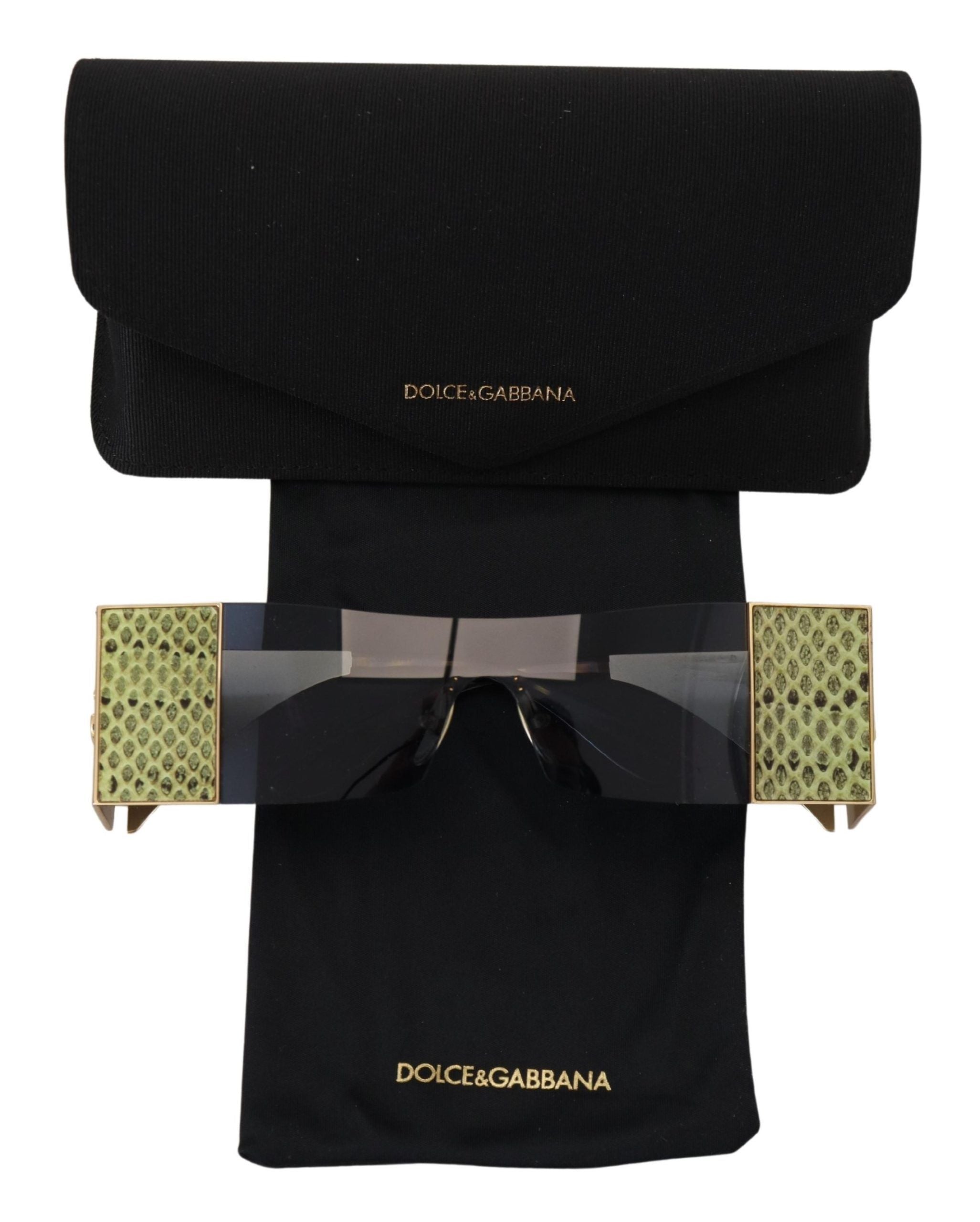 Dolce &amp; Gabbana – Elegante Brillen in Metallic-Farbtönen