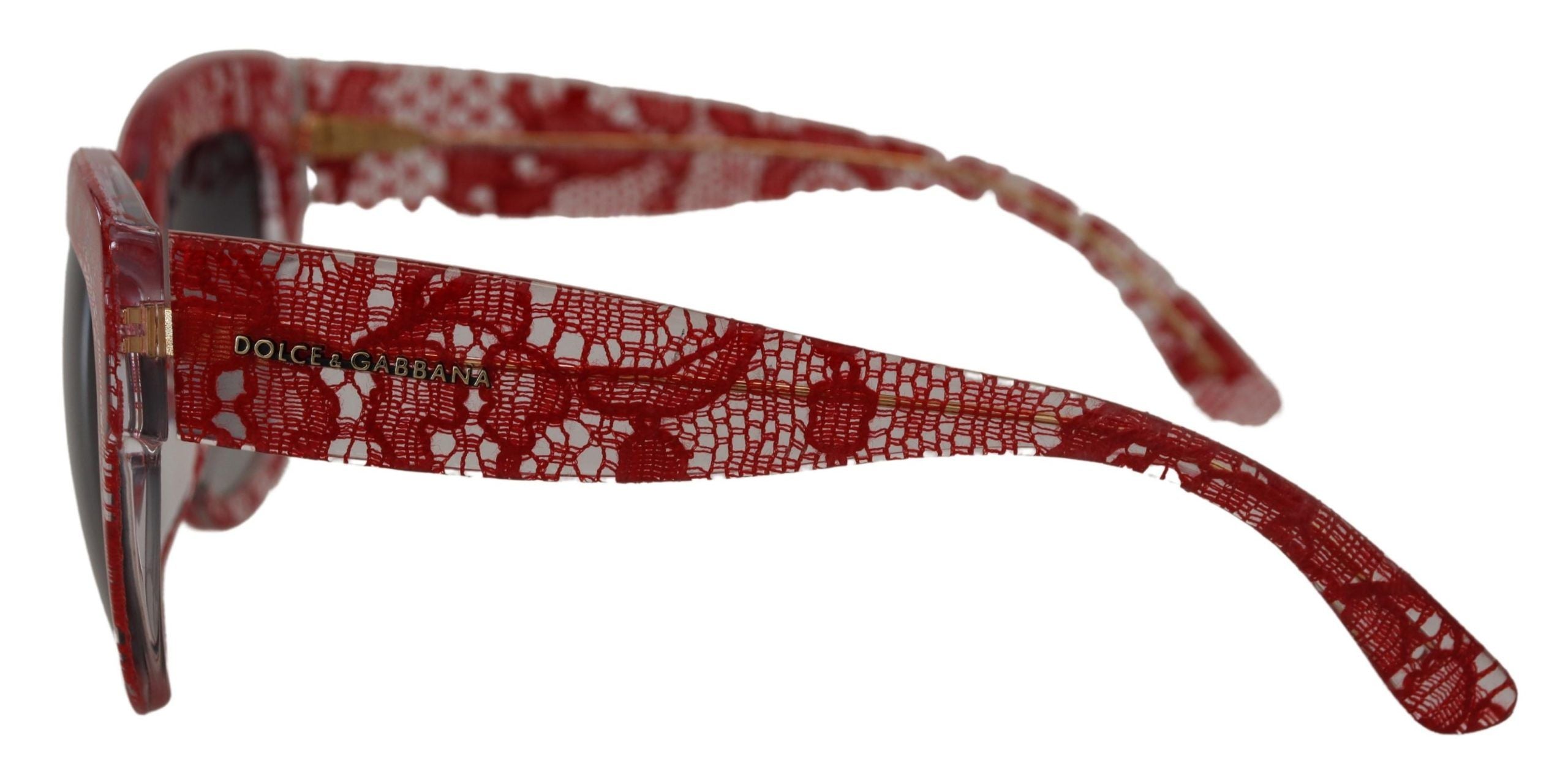 Dolce &amp; Gabbana – Designer-Sonnenbrille mit sizilianischer Spitze
