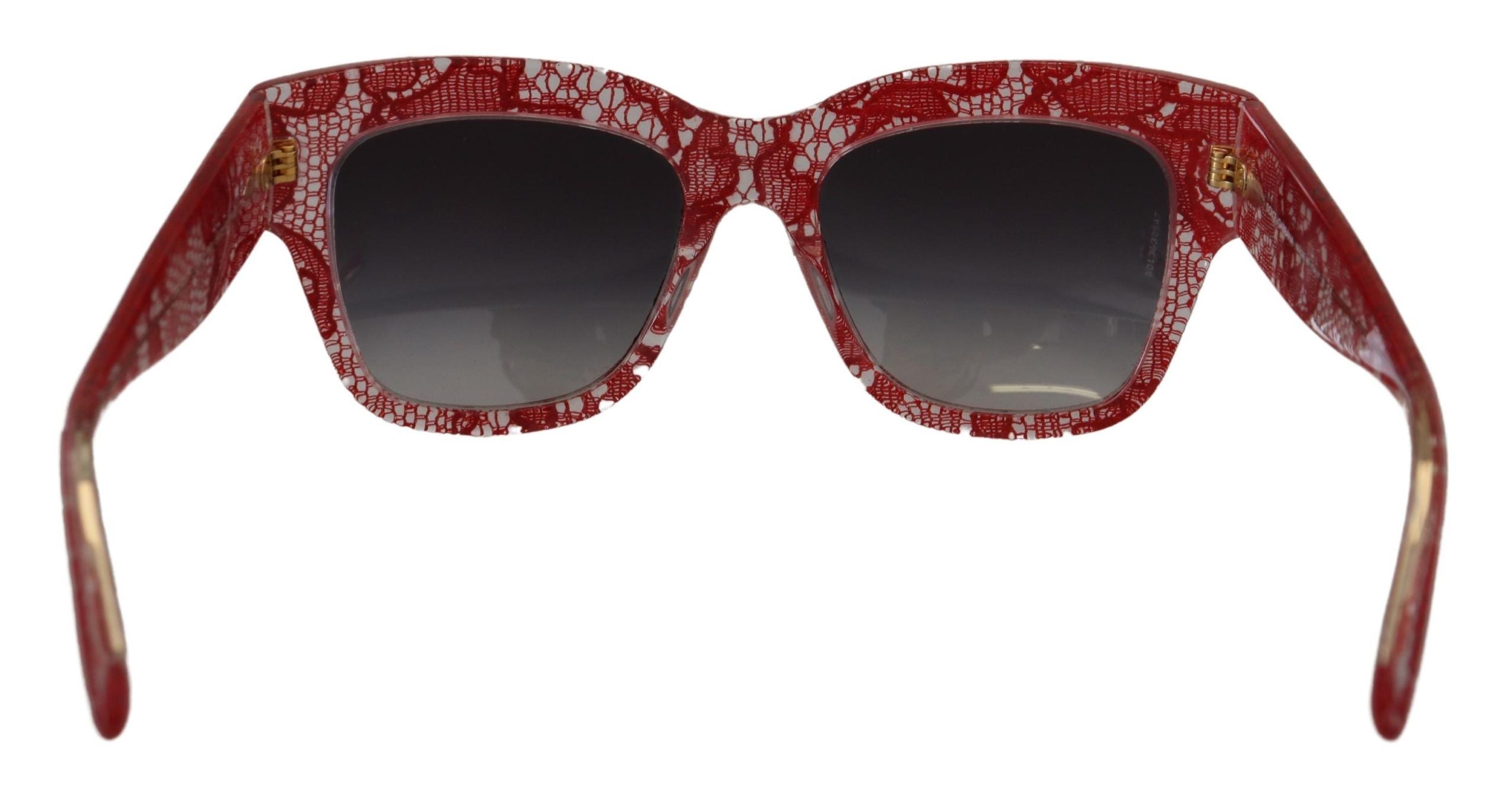 Dolce &amp; Gabbana – Schicke getönte Sonnenbrille aus sizilianischer Spitze