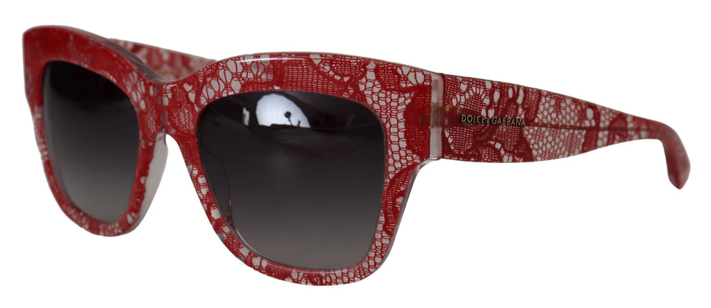 Dolce &amp; Gabbana – Schicke getönte Sonnenbrille aus sizilianischer Spitze