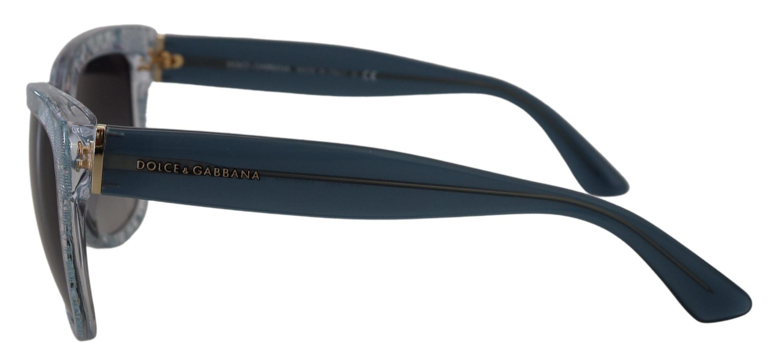 Dolce &amp; Gabbana – Elegante Damensonnenbrille mit sizilianischer Spitze