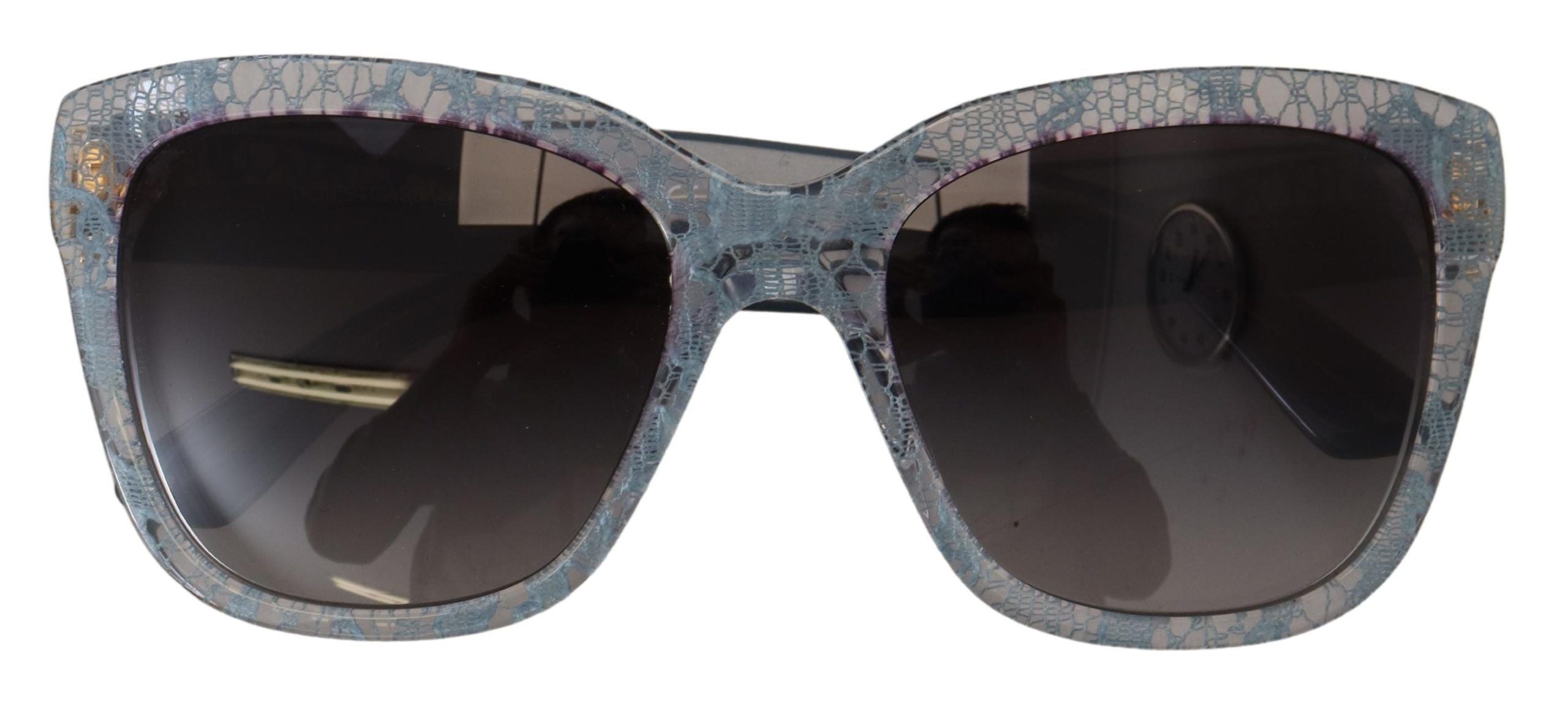 Dolce &amp; Gabbana – Elegante Damensonnenbrille mit sizilianischer Spitze