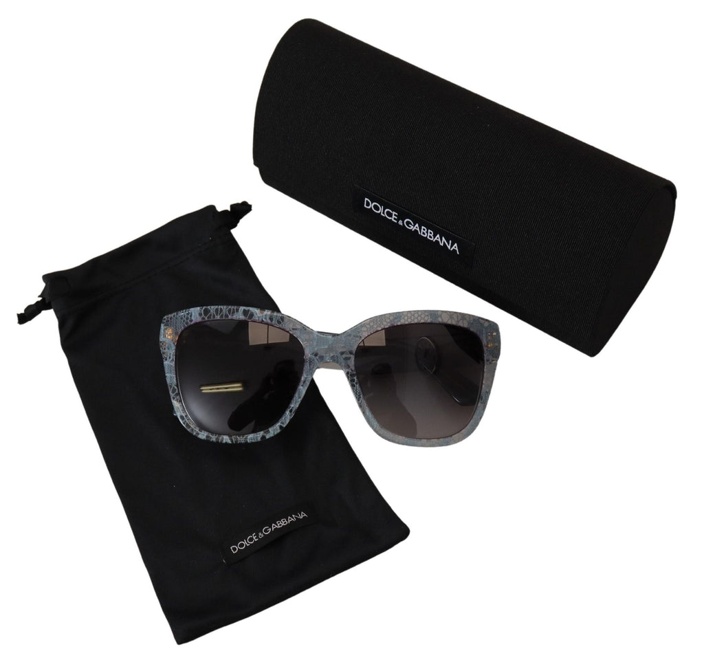 Dolce &amp; Gabbana – Elegante Damensonnenbrille mit sizilianischer Spitze