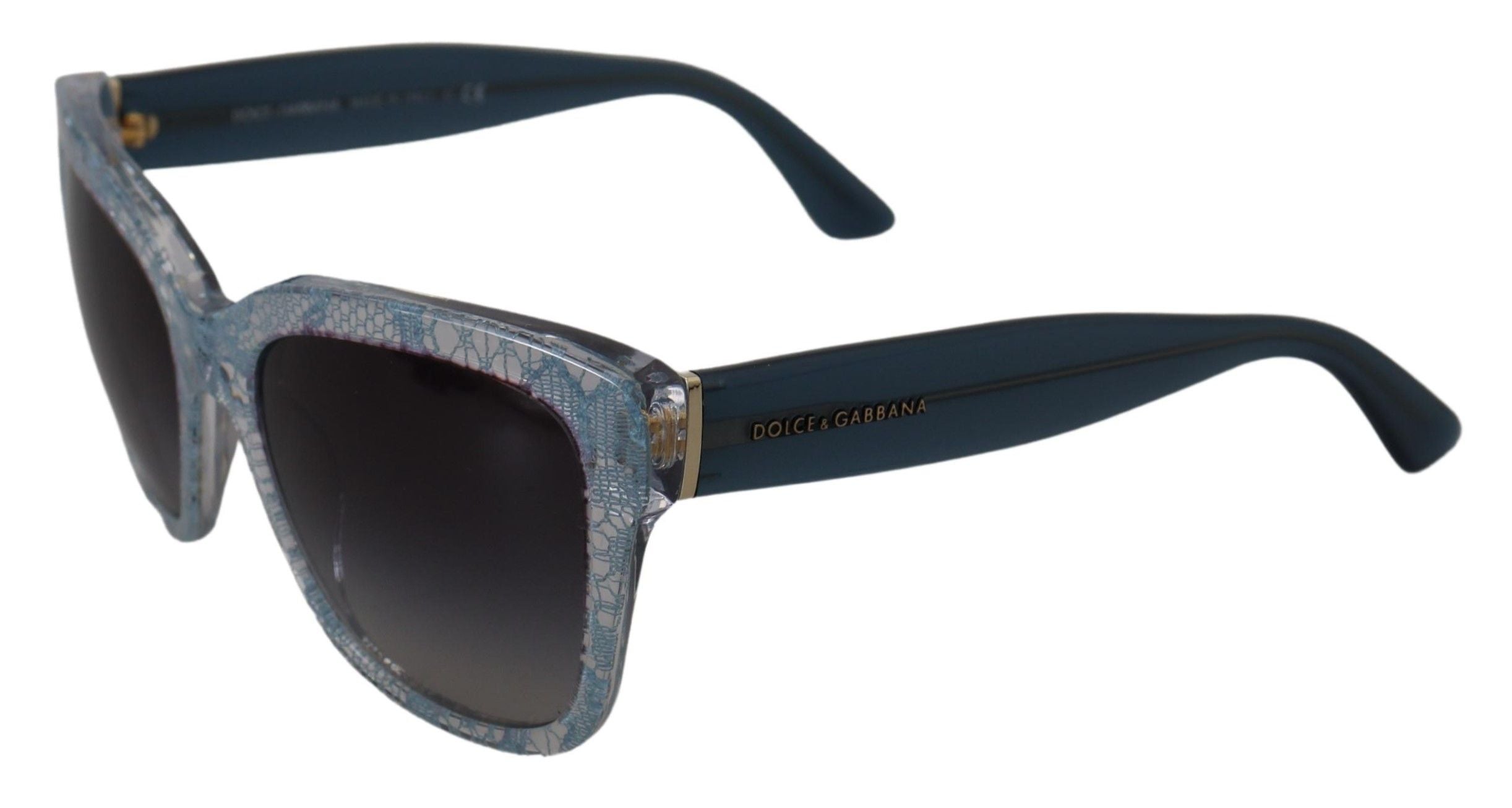 Dolce &amp; Gabbana – Elegante Damensonnenbrille mit sizilianischer Spitze