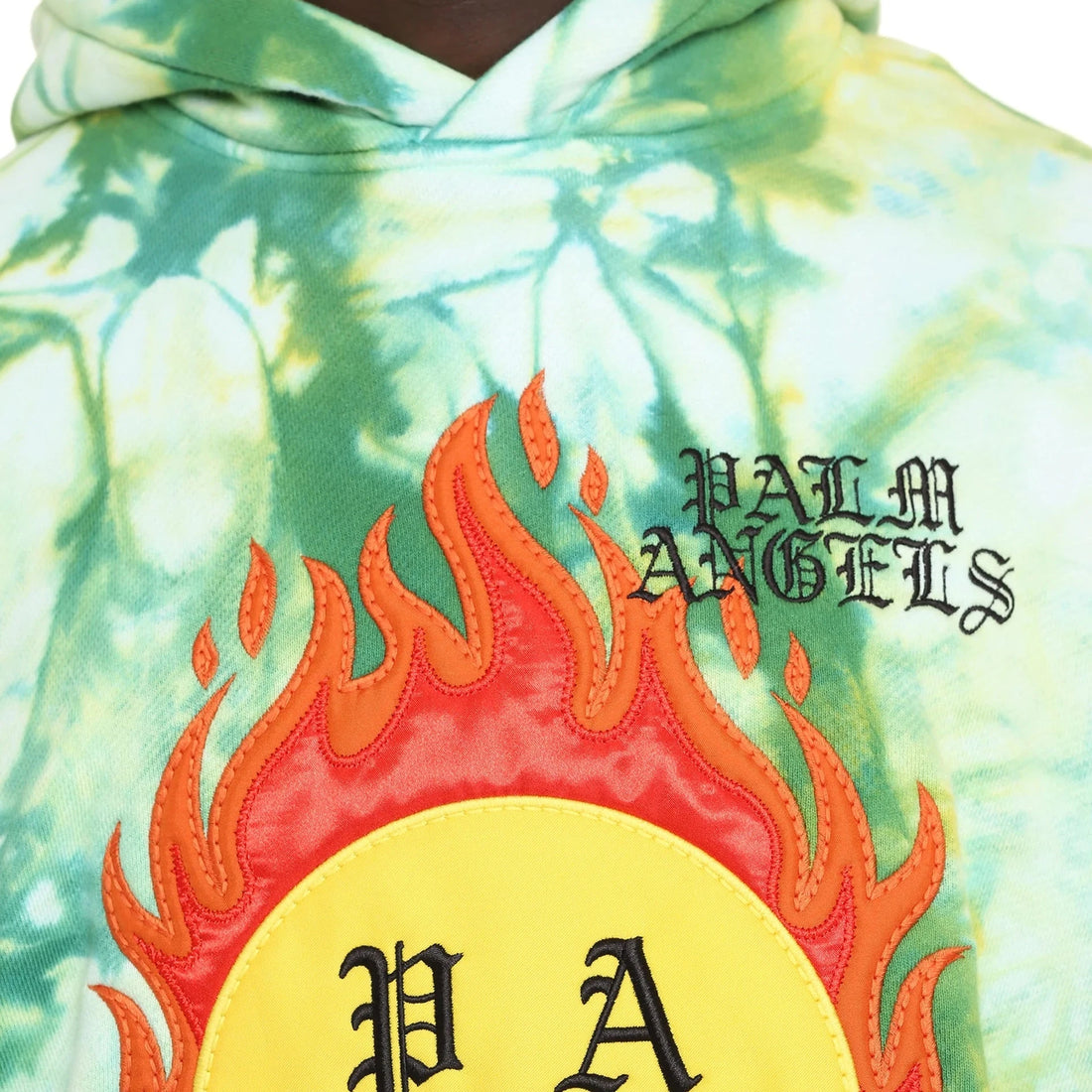 Palm Angels Hoodie Patch Sweatshirt