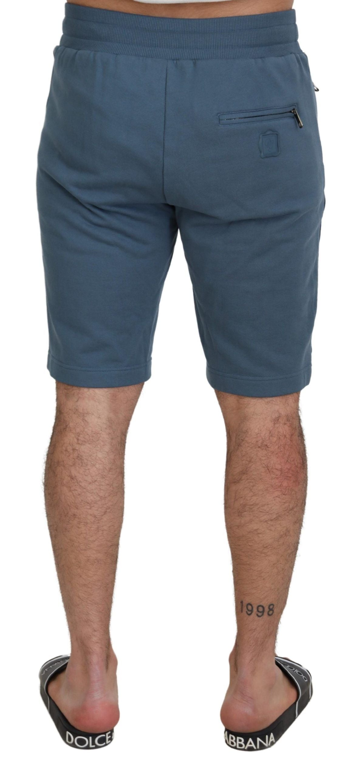 Dolce &amp; Gabbana Elegante blaue Bermudashorts – Regular Fit