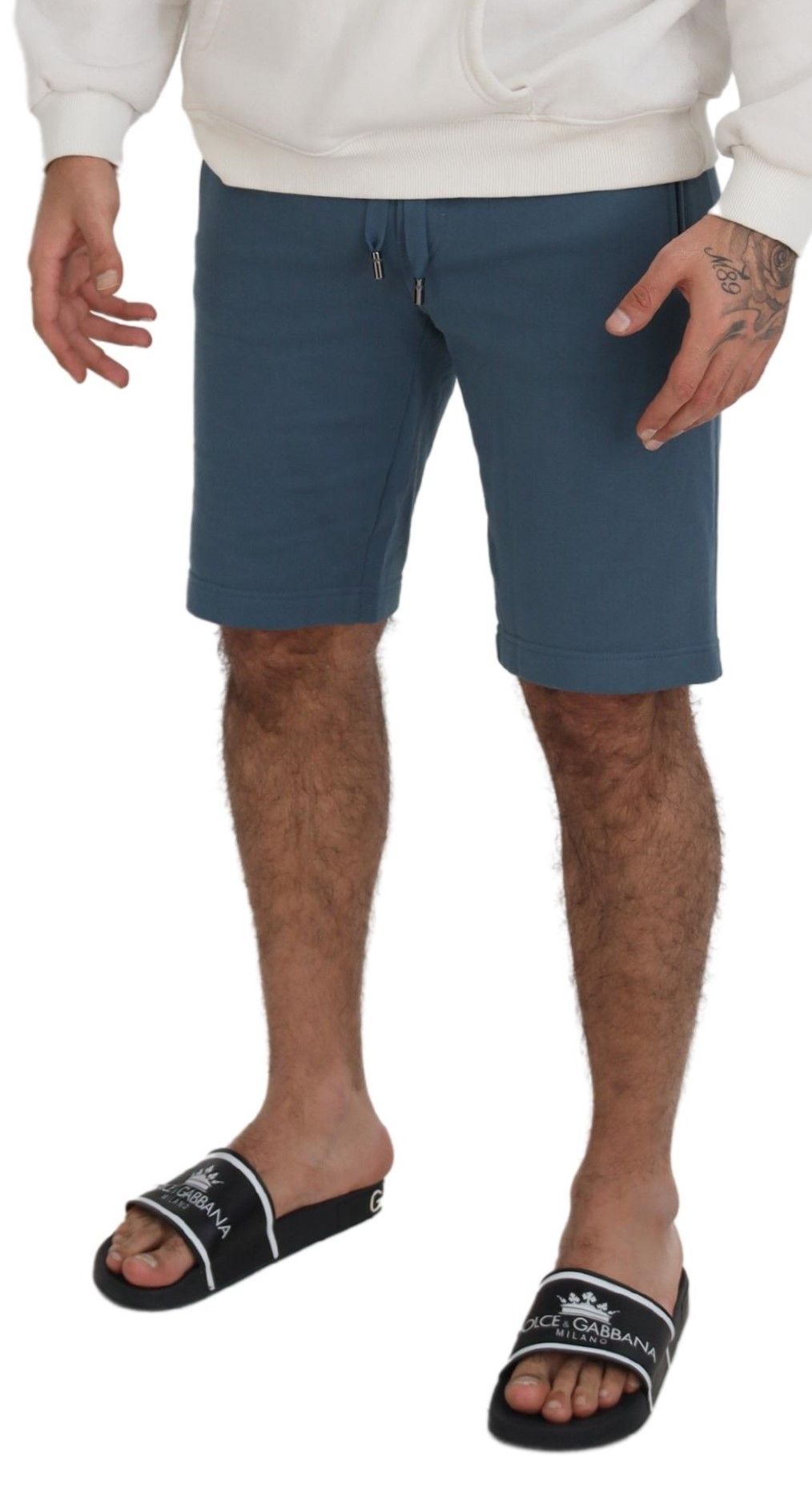 Dolce &amp; Gabbana Elegante blaue Bermudashorts – Regular Fit