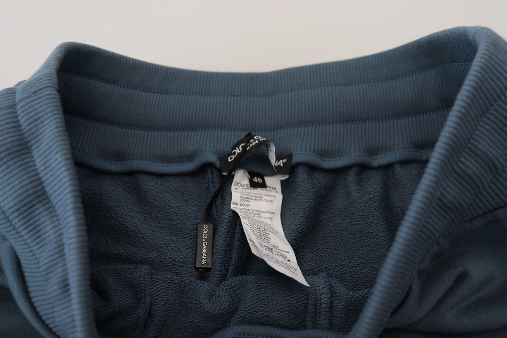 Dolce &amp; Gabbana Elegante blaue Bermudashorts – Regular Fit