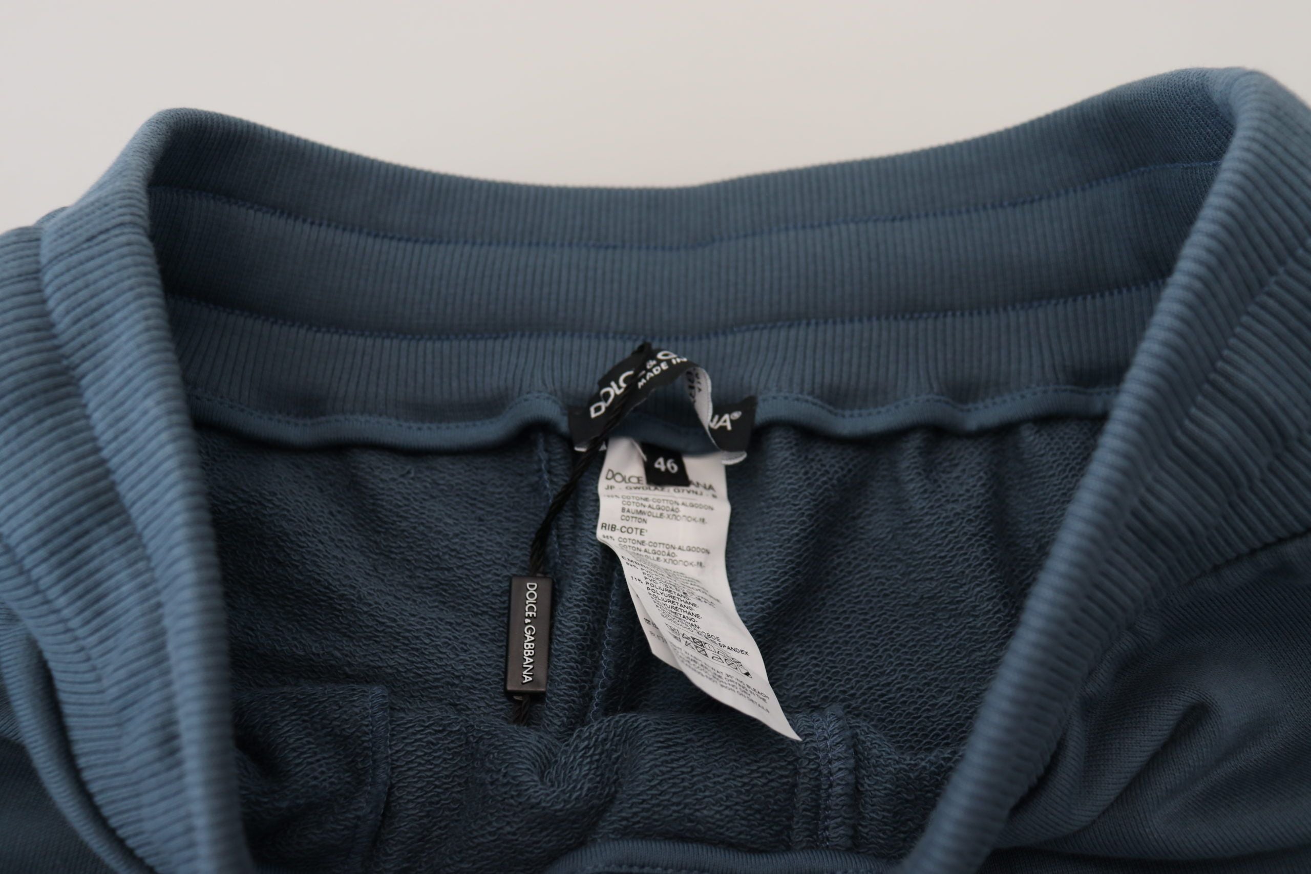 Dolce &amp; Gabbana Elegante blaue Bermudashorts – Regular Fit