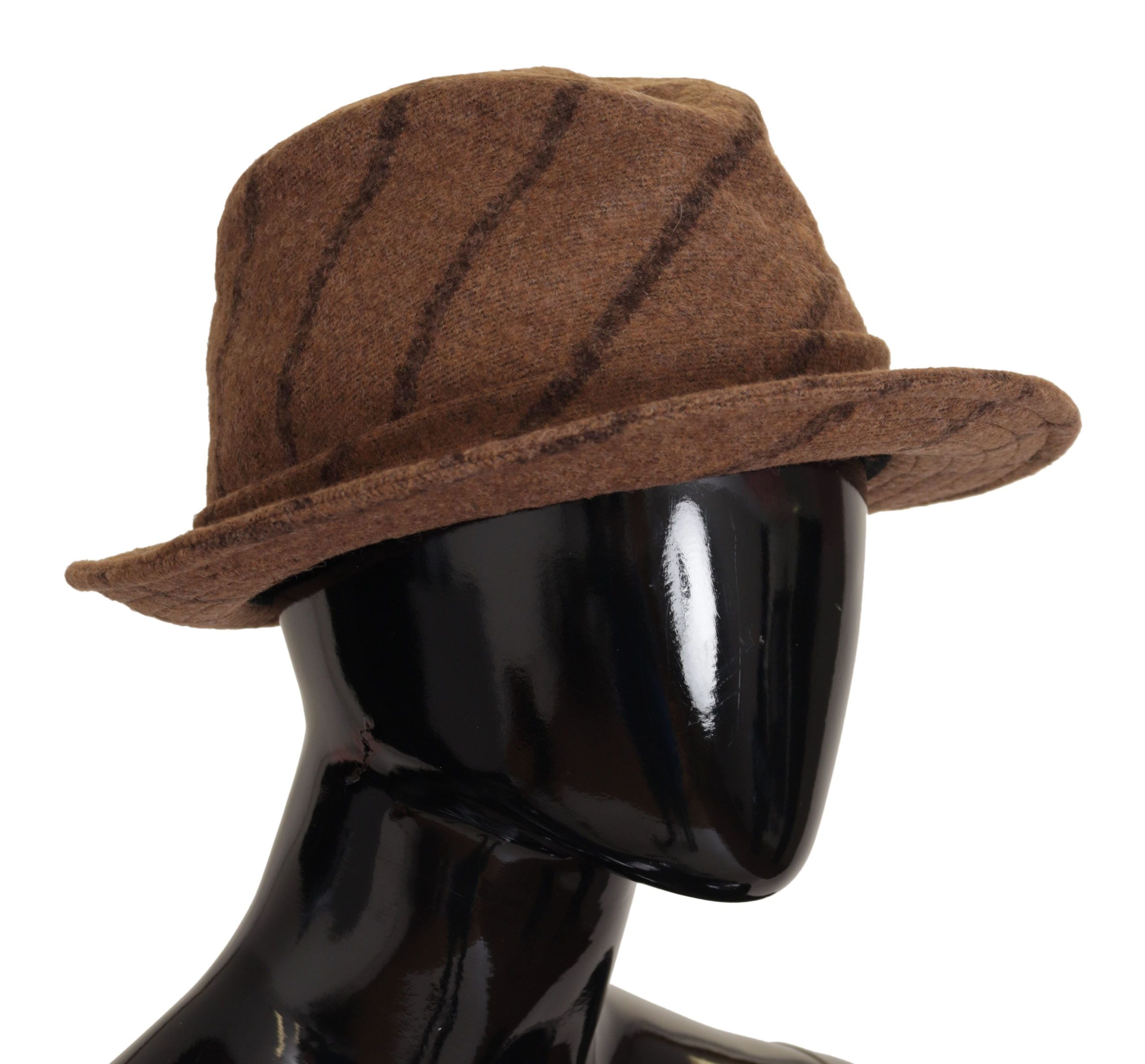 Dolce &amp; Gabbana – Eleganter Fedora-Hut mit breiter Krempe
