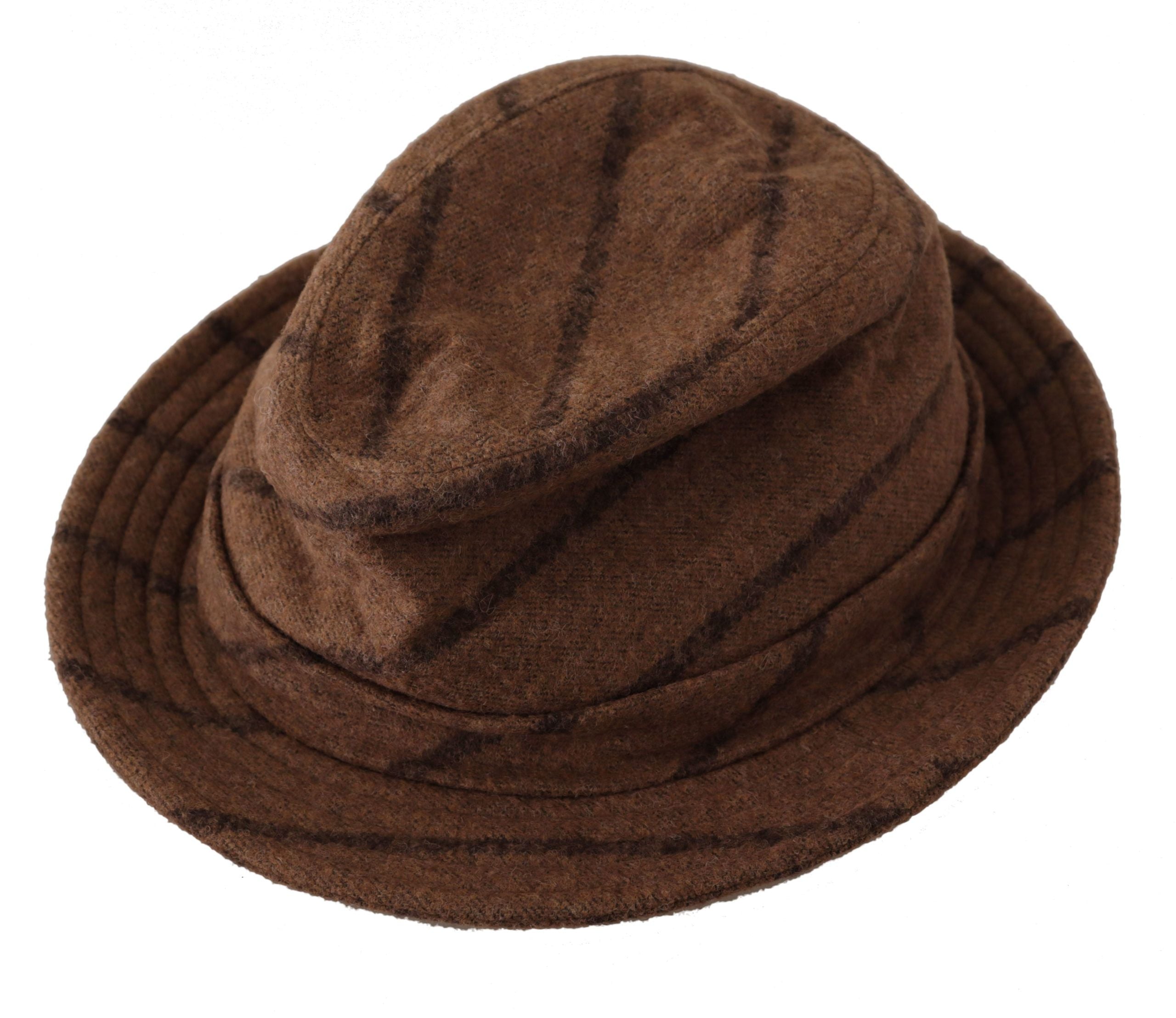 Dolce &amp; Gabbana – Eleganter Fedora-Hut mit breiter Krempe