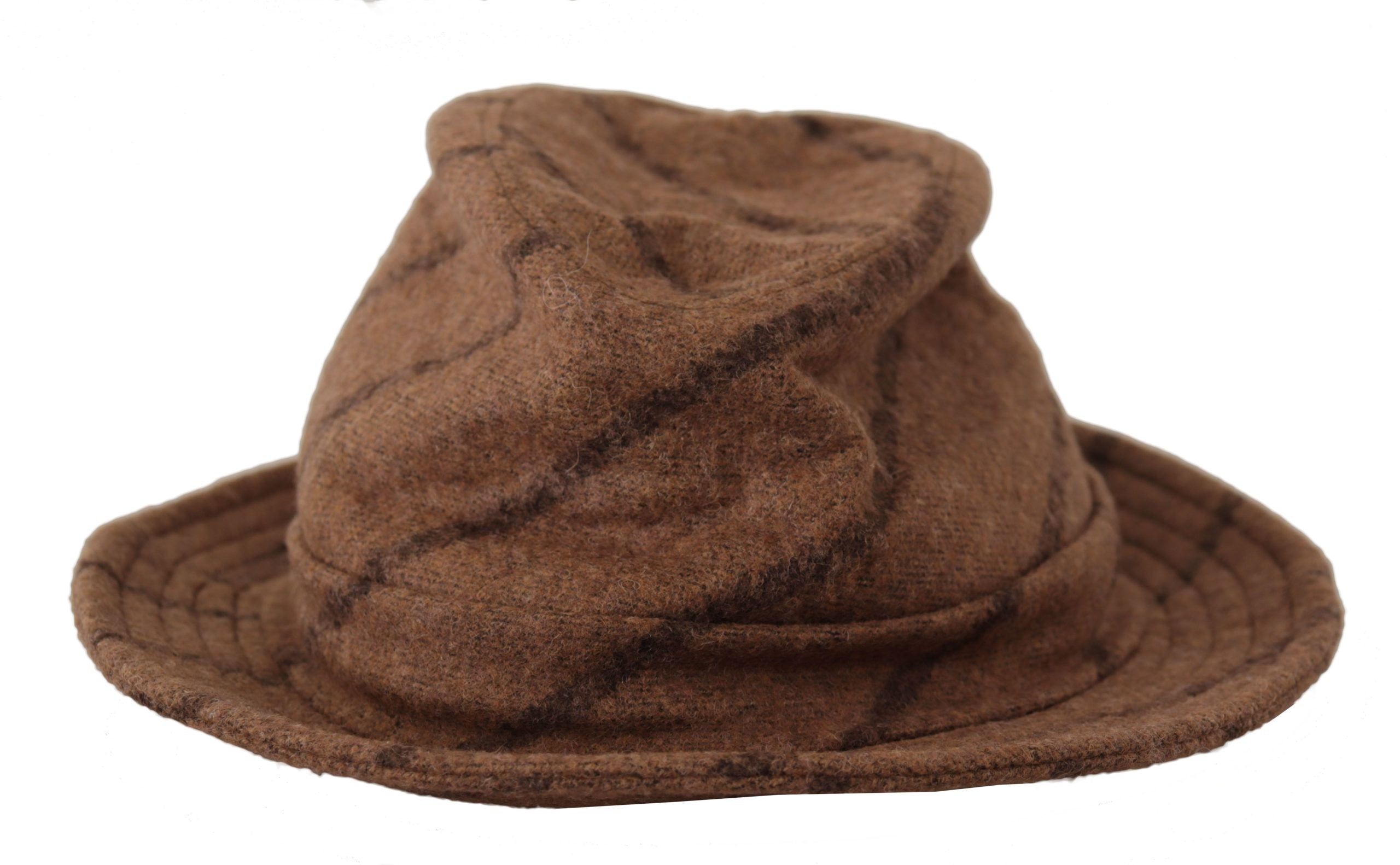 Dolce &amp; Gabbana – Eleganter Fedora-Hut mit breiter Krempe