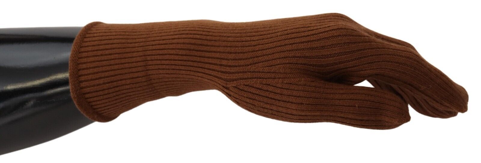 Dolce &amp; Gabbana Elegante braune Winterhandschuhe aus Kaschmir